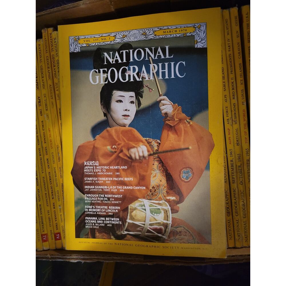 National geographic magazine march 1970 vol 137 no. 3